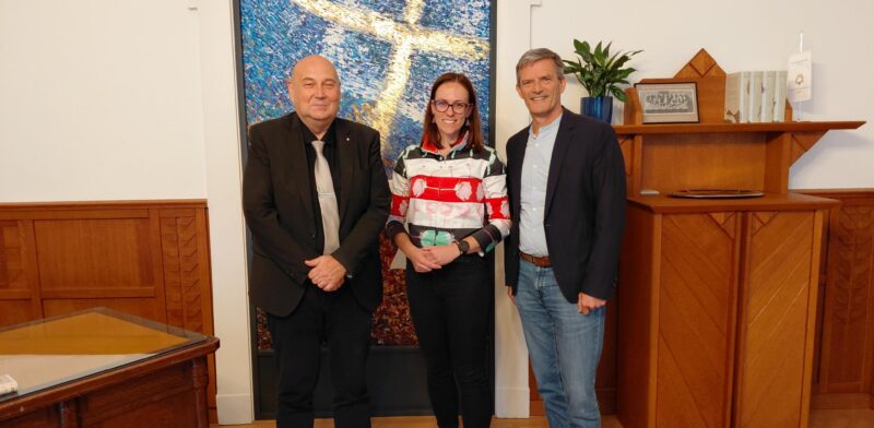 Besuch in der Kirchenzentrale der Reformierten Kirche Ungarns (Foto: Haaks)